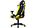 IRIS GCH201 Gaming szék, fekete-citromsárga (GCH201BC)