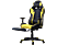 IRIS GCH204 Gaming szék, fekete-citromsárga (GCH204BC_FT)