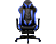IRIS GCH200 Gaming szék, fekete-kék (GCH200BK)