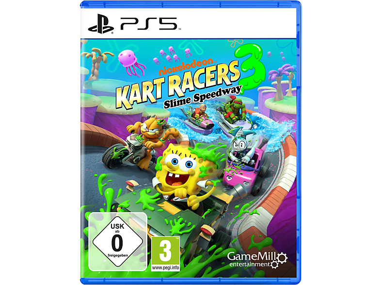 Nickelodeon Kart Racers 3: Slime Speedway - PlayStation 5 [Blu-ray]