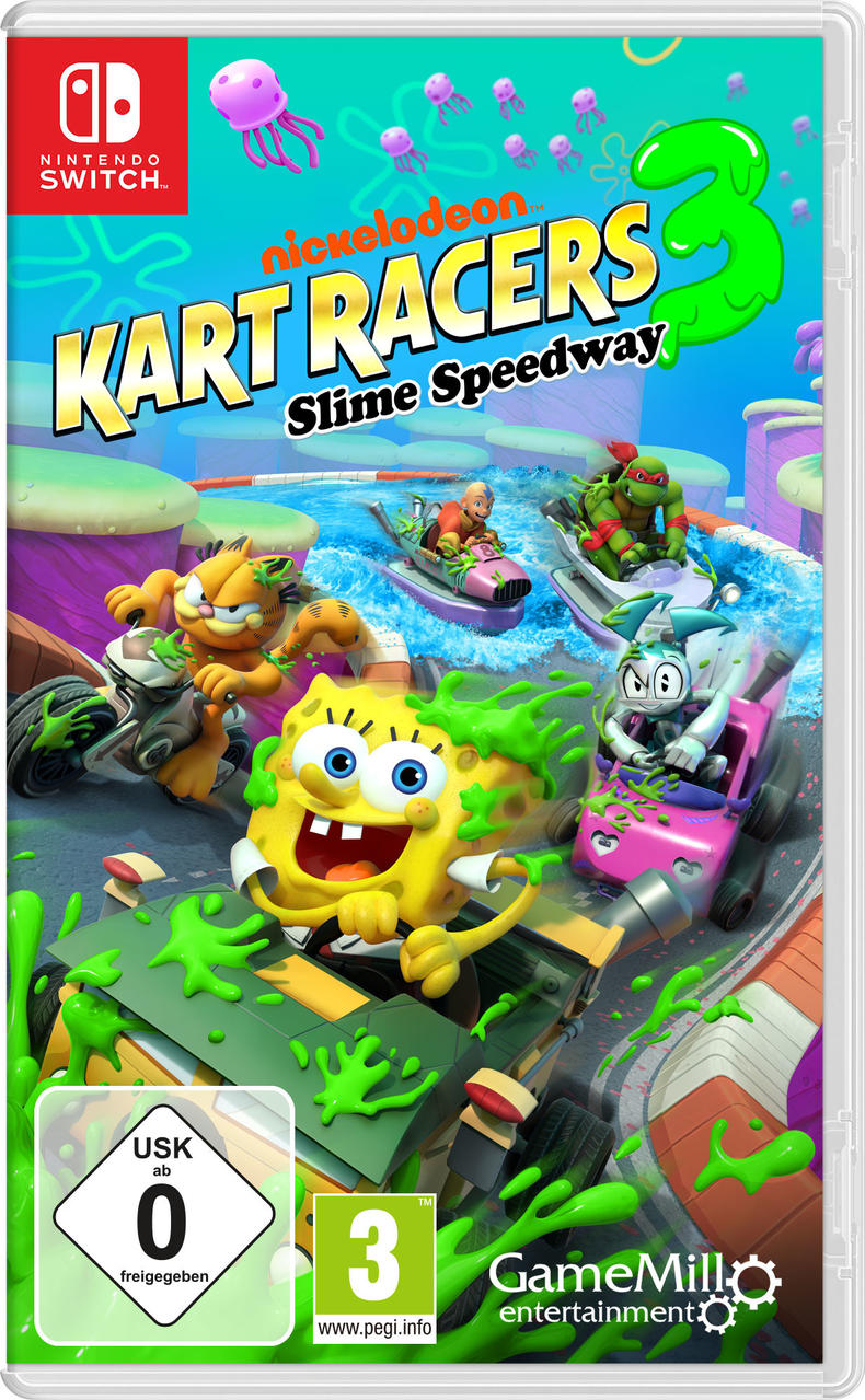 Nickelodeon Kart Racers Speedway 3: - [Nintendo Slime Switch