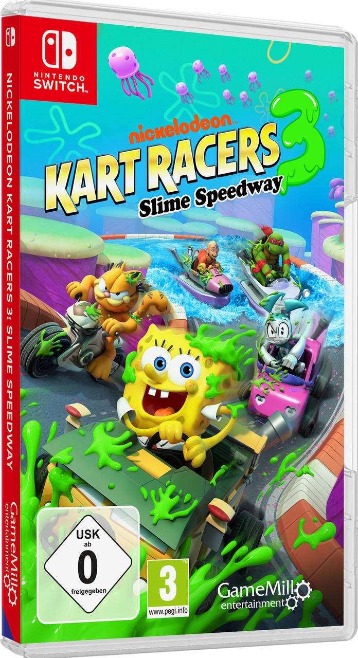 Nickelodeon Kart Racers Speedway 3: - [Nintendo Slime Switch
