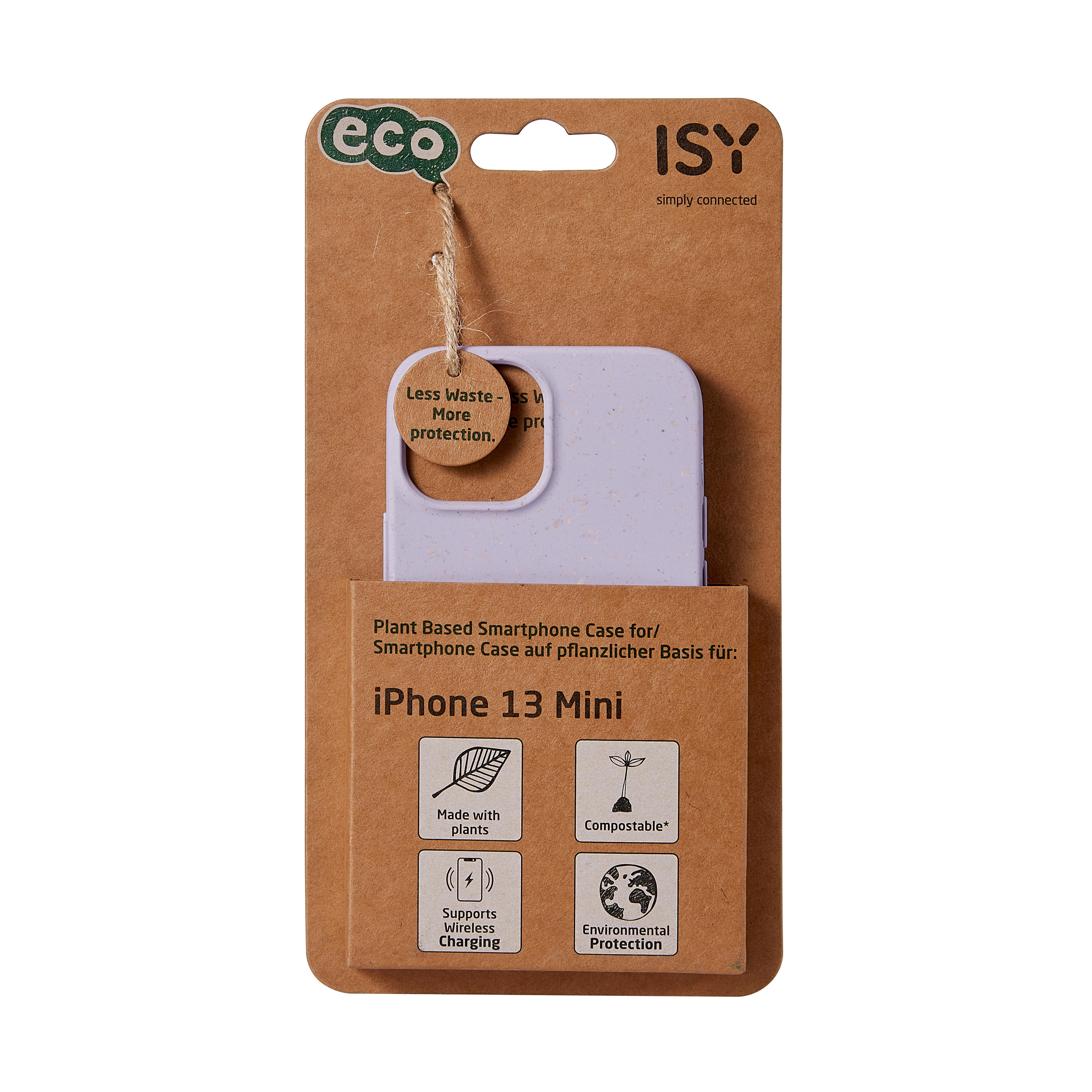 ISY ISC-6008, Violett 13 iPhone Backcover, Mini, BioCase, Apple