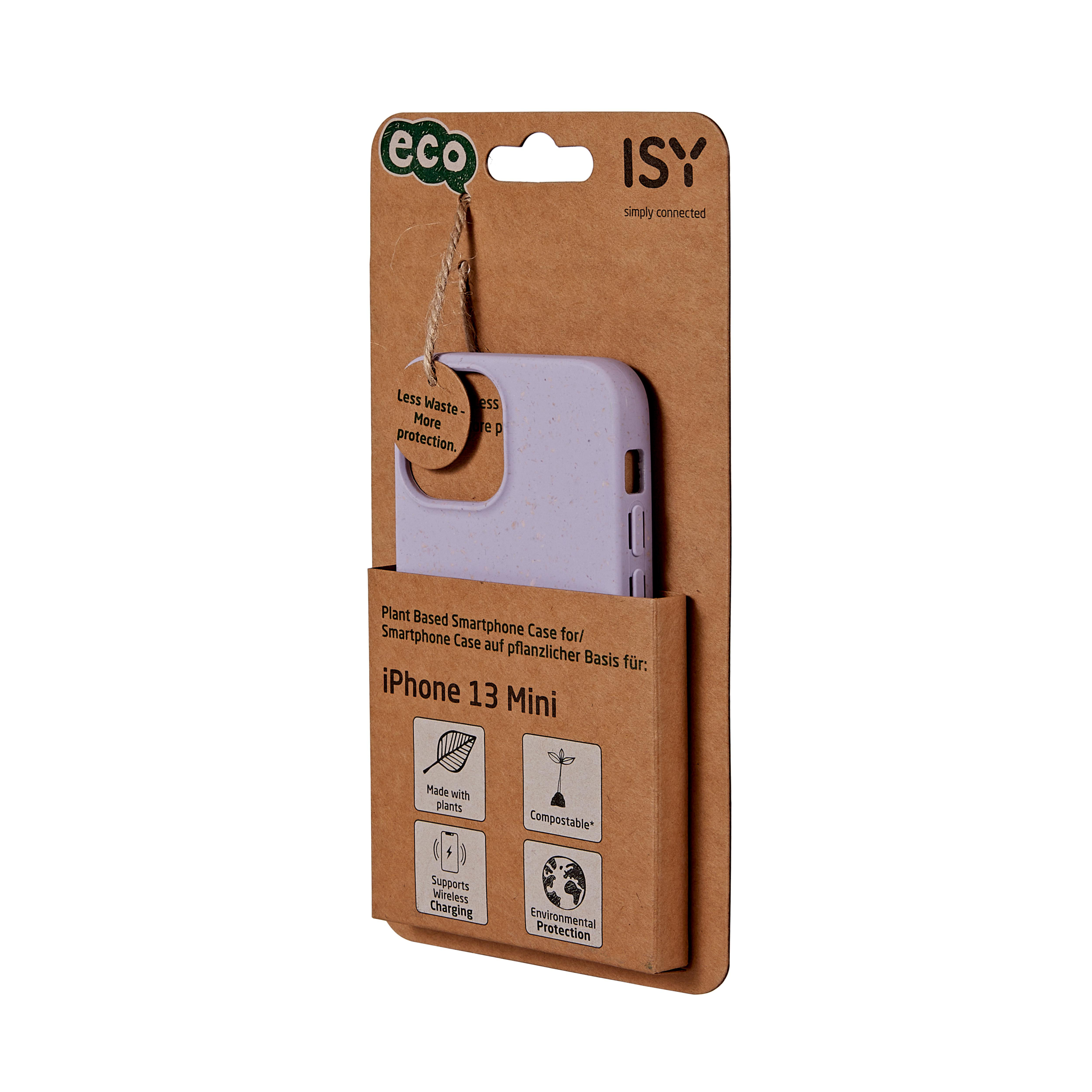 ISY ISC-6008, BioCase, Violett iPhone Backcover, 13 Mini, Apple