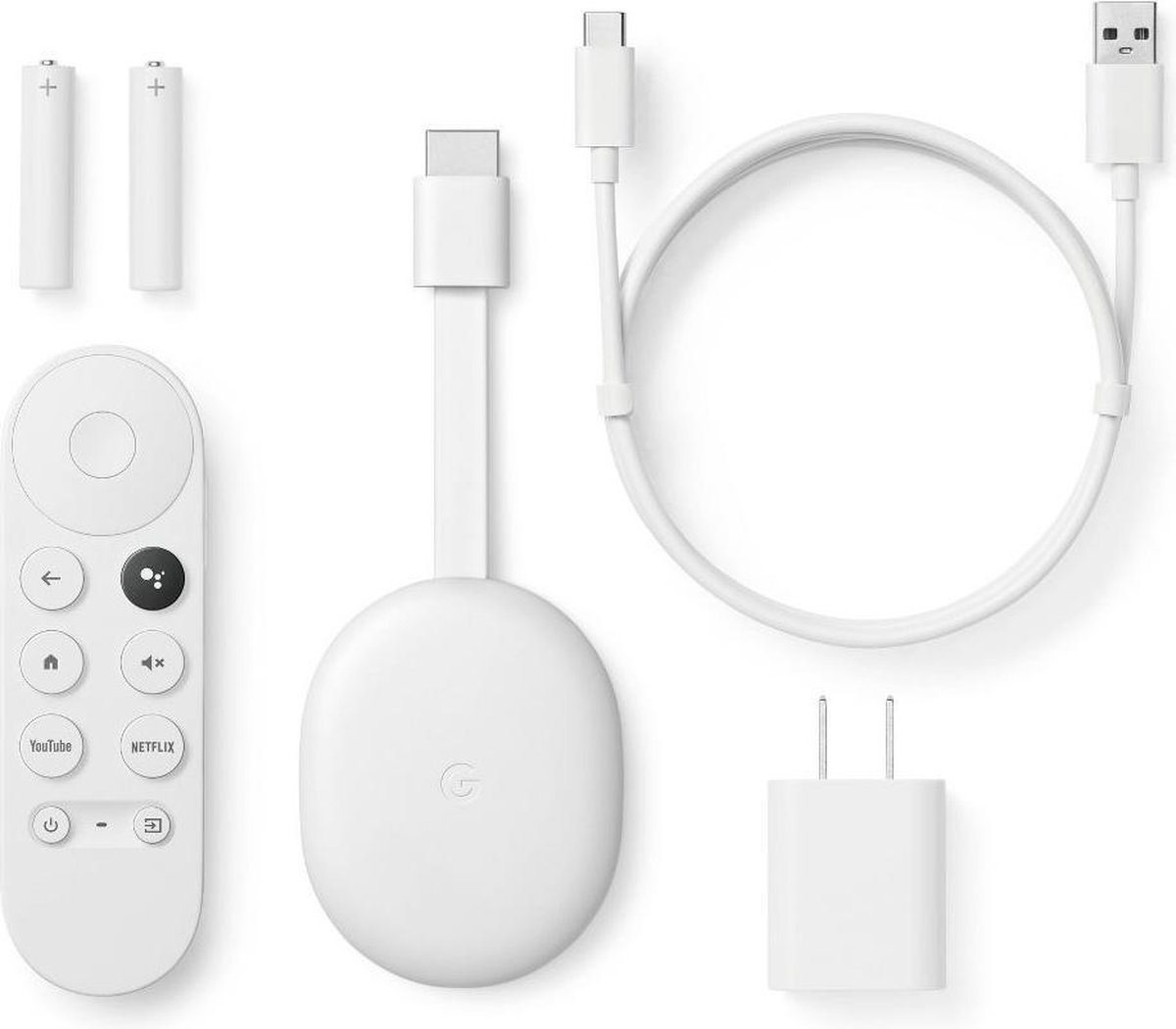 GOOGLE Chromecast 4K met Google TV Wit