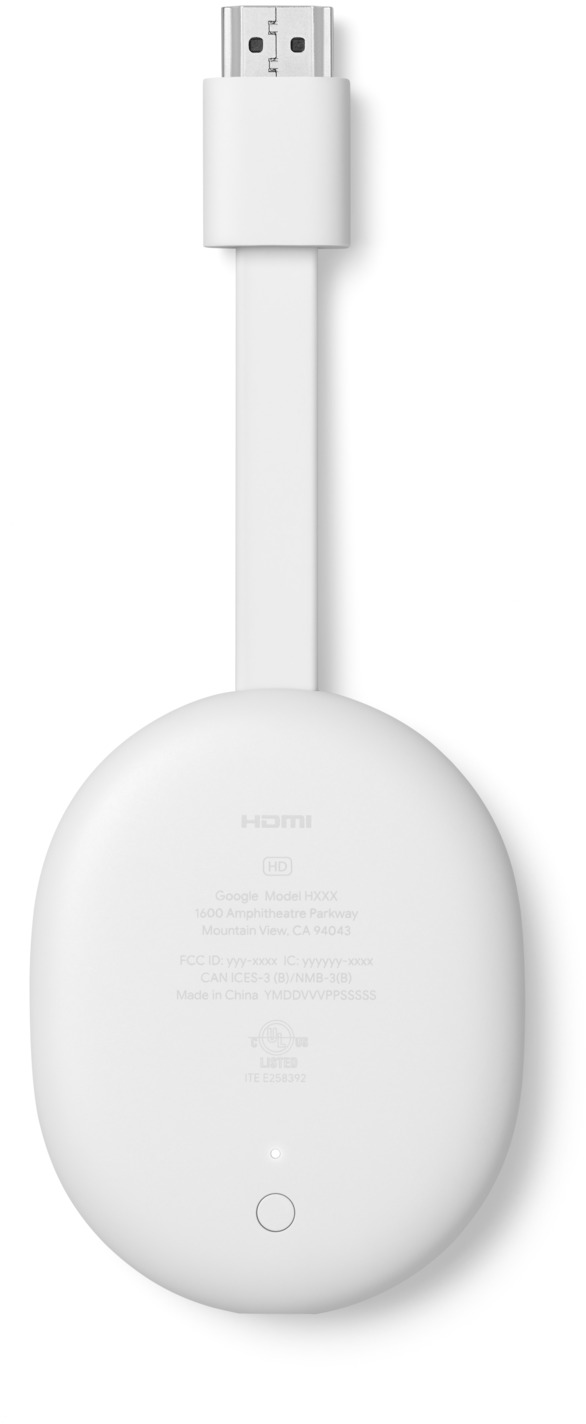 GOOGLE Chromecast 4K met Google TV Wit