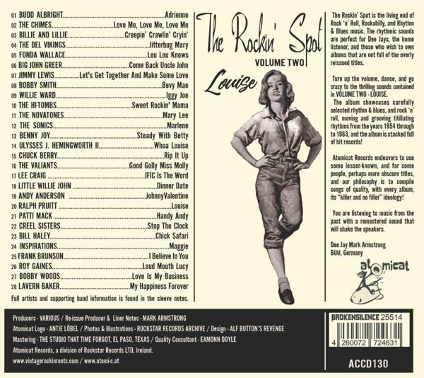 VARIOUS - The Rockin' Spot Vol.2-Louise  - (CD)