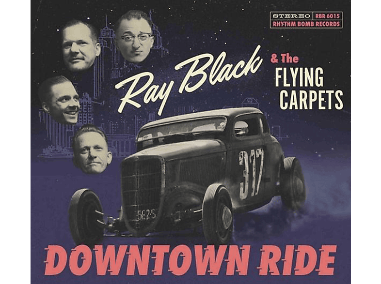 RIDE - Black & Flying Ray DOWNTOWN The Carpets - (CD)