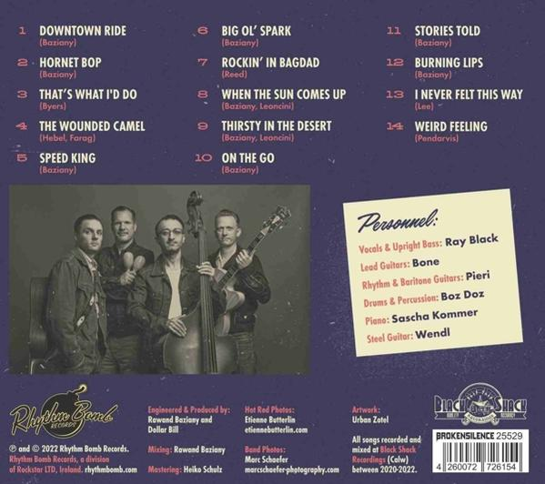 Ray Black & The Flying Carpets - Downtown Ride  - (CD)