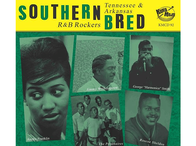 VARIOUS - Southern Bred-Tennessee Vol.26 (CD) R&B - Rockers