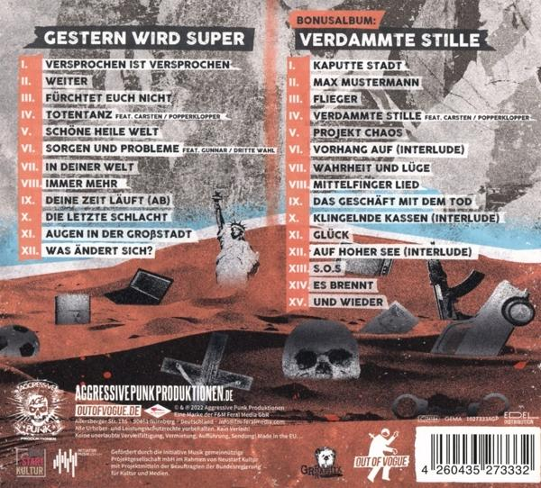Graupause - Gestern Wird Super (CD) Digisleeve) (2CD 