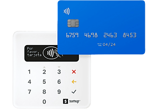 Datáfono - SumUp Air, Bluetooth 4.0, Hasta 500 transacciones por recarga, Blanco