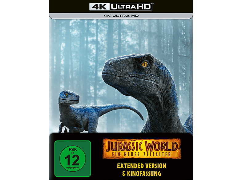 Jurassic World: Ein Neues Zeitalter – Limited Steelbook [4K Ultra HD ...