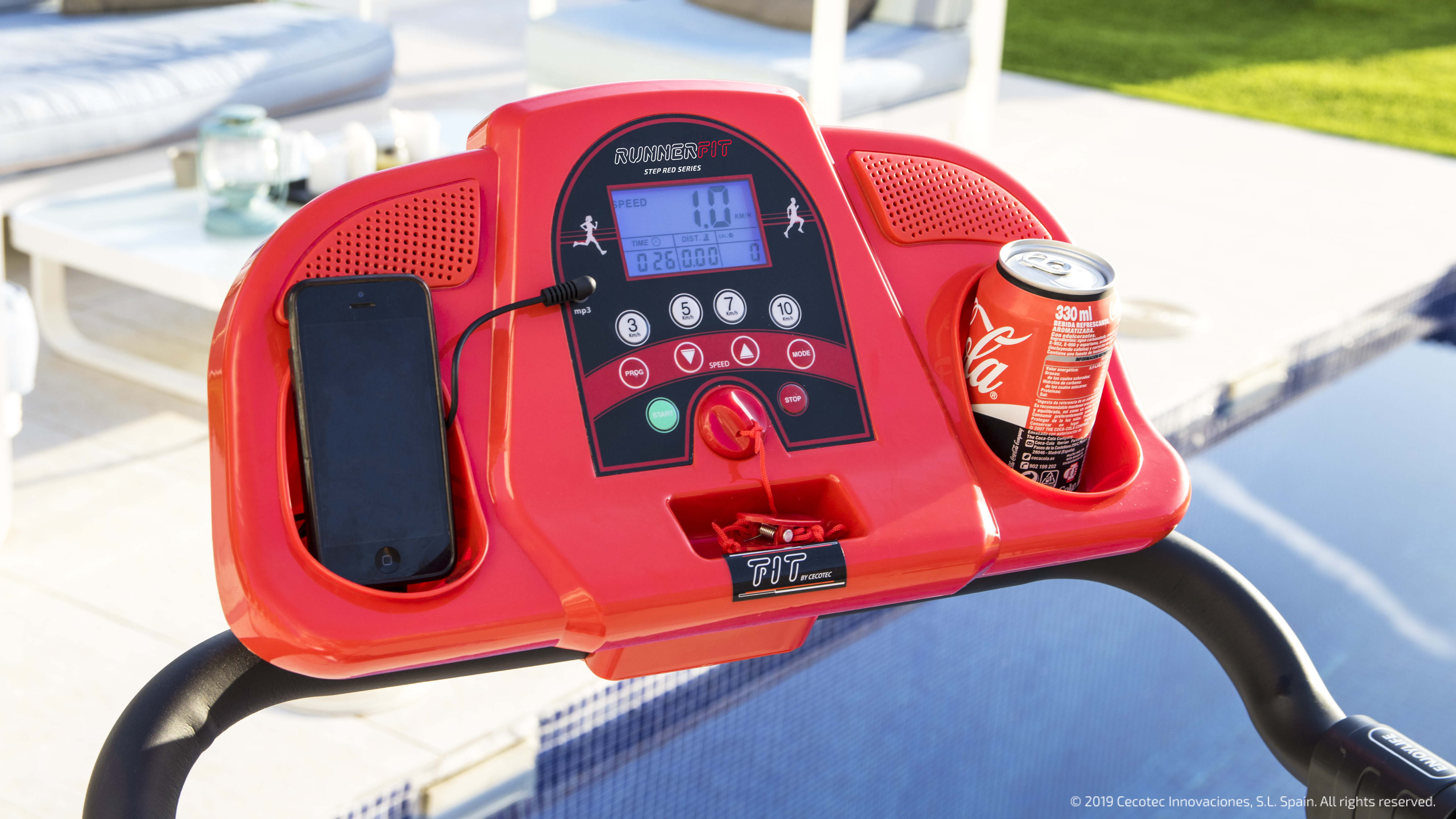 Bicicleta Spinning Cecotec Runnerfit Step Cinta De Andar Con 12