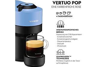 DELONGHI Vertuo Pop ENV90.A Nespresso Kapselmaschine Azur