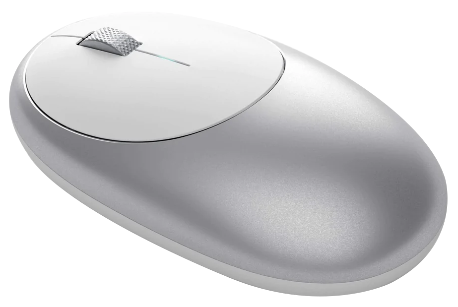 SATECHI M1 vezeték nélküli optikai egér, Bluetooth, ezüst (ST-ABTCMS)