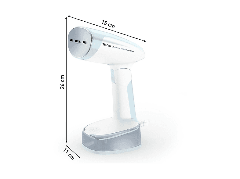 Tefal Access Steam Pocket Dampfbügeleisen Blau, Weiß 1300 W — Foto 3 von 6