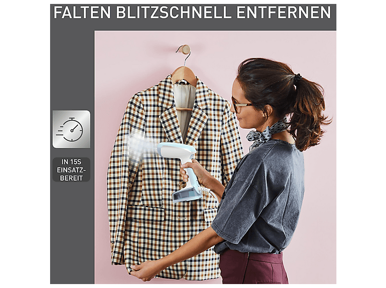 Tefal Access Steam Pocket Dampfbügeleisen Blau, Weiß 1300 W — Foto 5 von 6