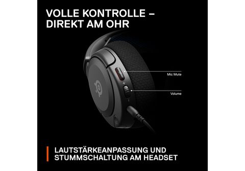 STEELSERIES Arctis Nova 1P, Over-ear Gaming Headset Schwarz
