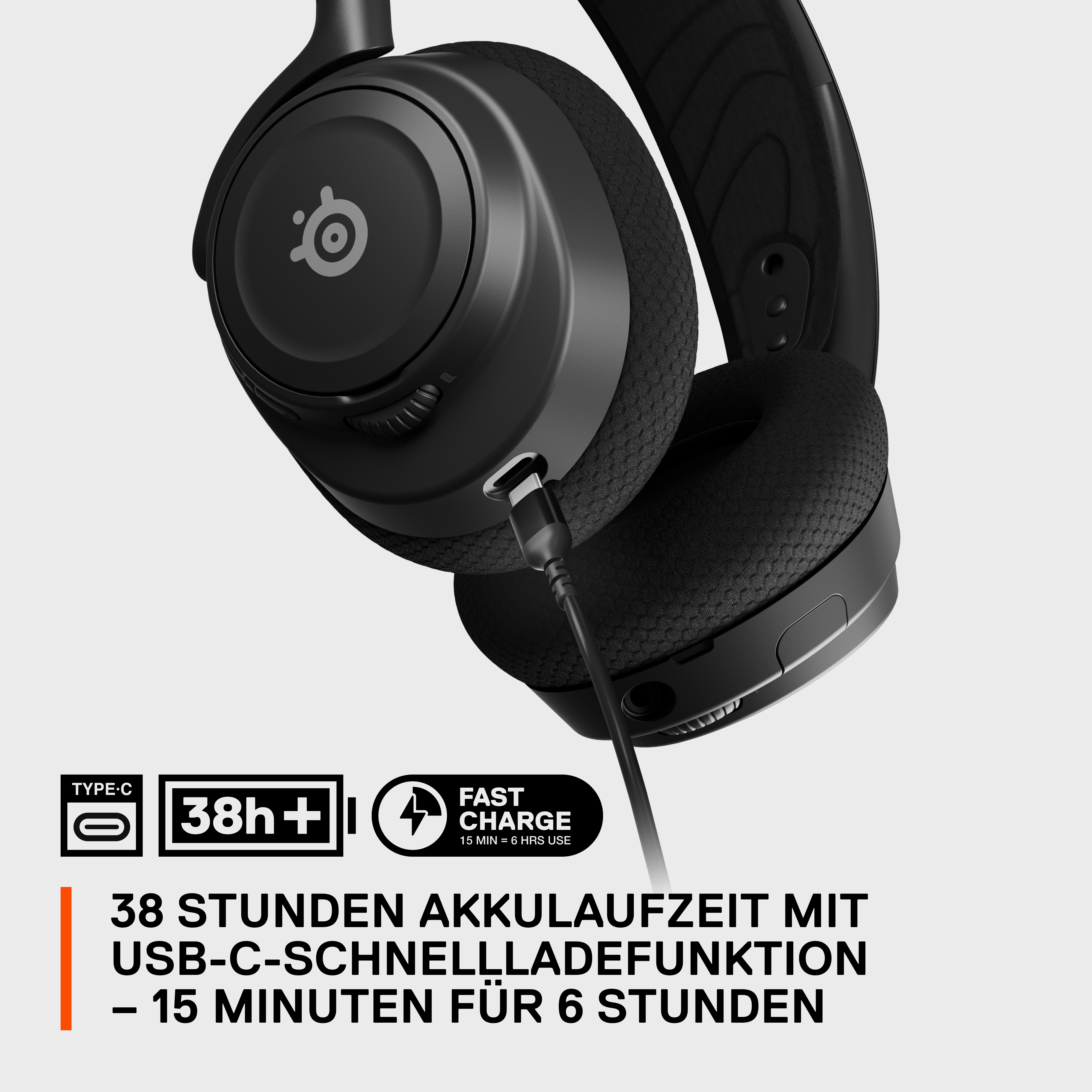 Headset Gaming Over-ear Schwarz Arctis Nova STEELSERIES 7, Bluetooth
