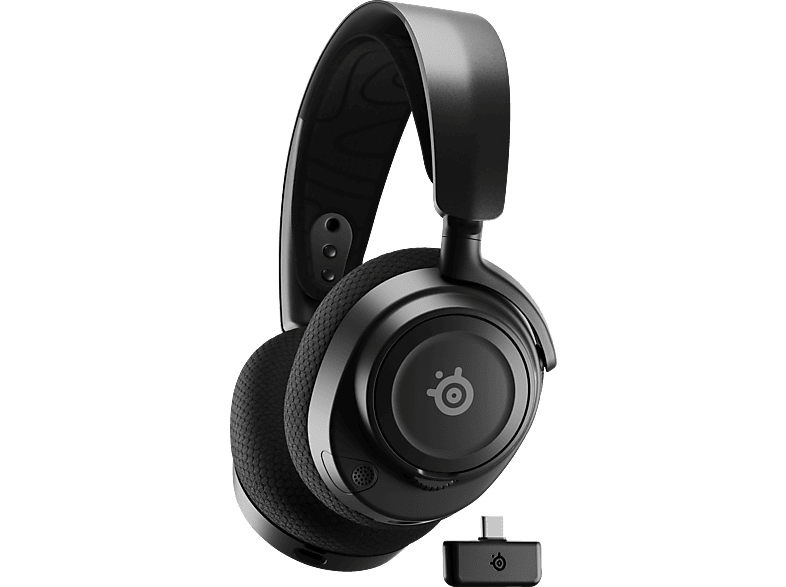 Gaming Arctis 7, Headset Nova Bluetooth Over-ear STEELSERIES Schwarz