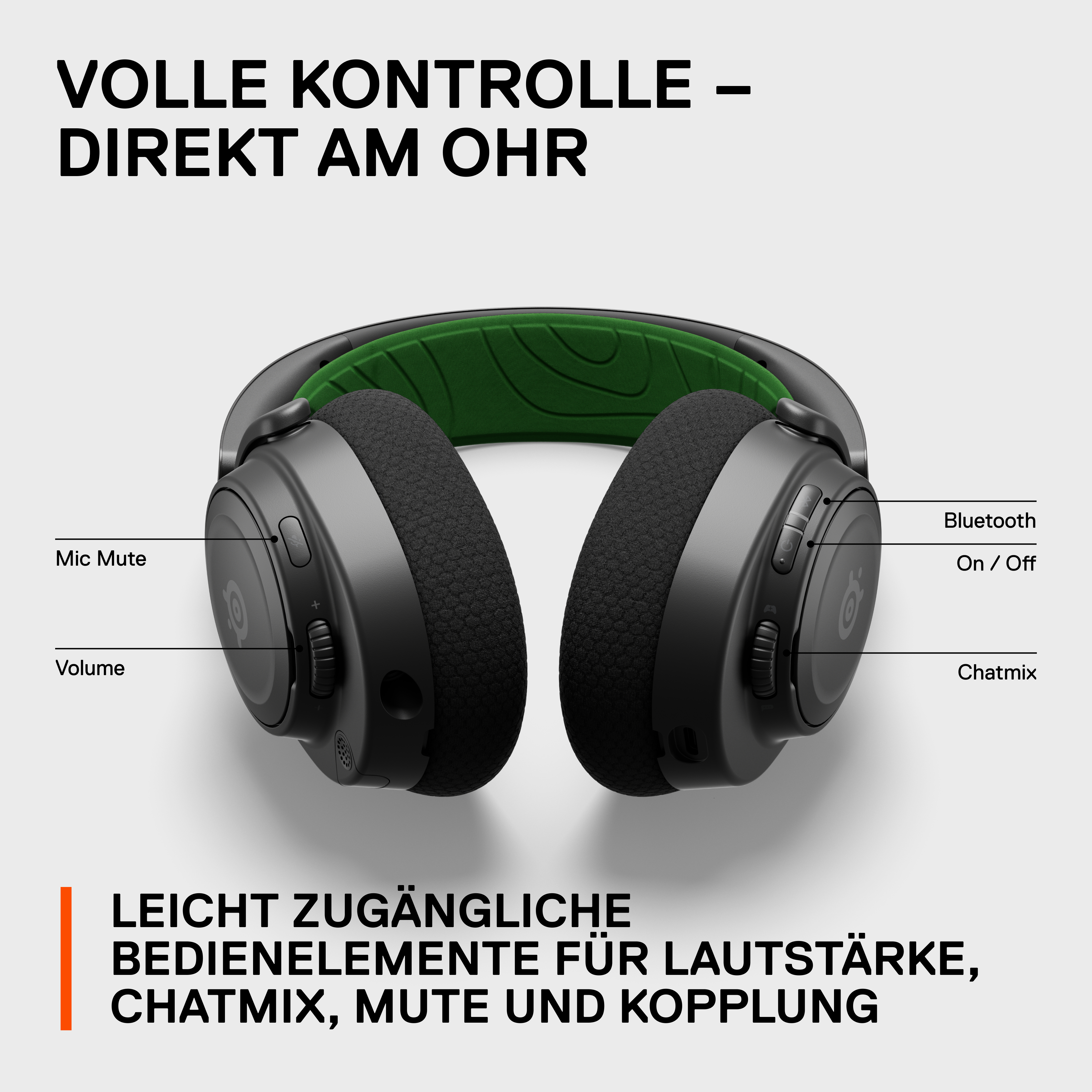 STEELSERIES Arctis Nova Headset 7X, Over-ear Gaming Schwarz Bluetooth