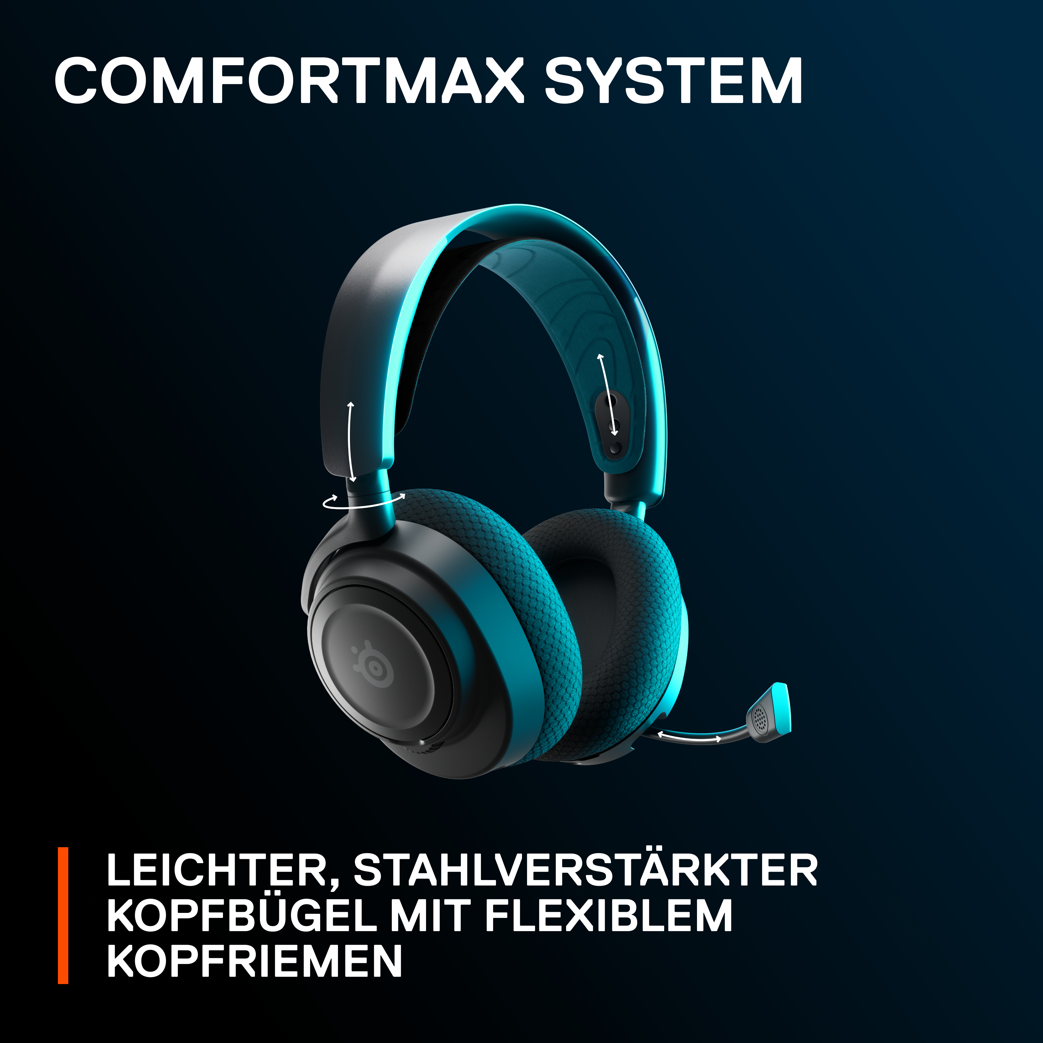 Nova Gaming Schwarz STEELSERIES 7P, Over-ear Arctis Bluetooth Headset