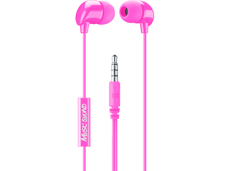 CELLULARLINE Music Sound In-Ear Kulak İçi Kablolu Kulaklık Pembe