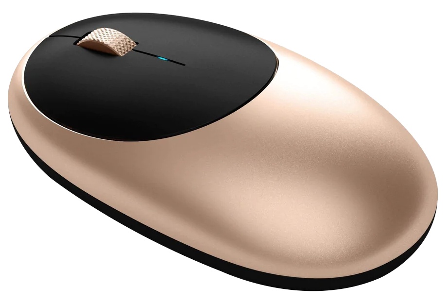 SATECHI M1 vezeték nélküli optikai egér, Bluetooth, arany (ST-ABTCMG)