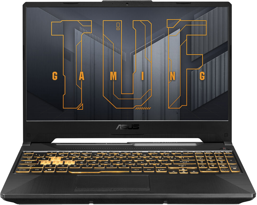ASUS TUF Gaming F15 FX506HE-HN008V Szürke Gamer laptop (15,6" FHD/Core i5/16GB/512 GB SSD/RTX3050Ti 4GB/NoOS)