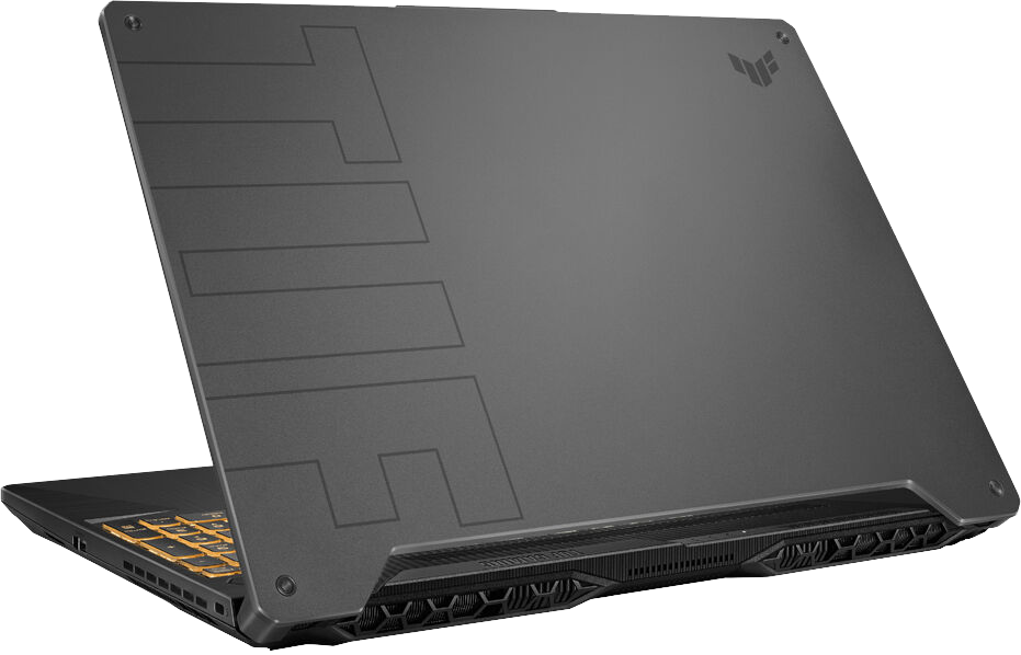 ASUS TUF Gaming F15 FX506HE-HN008V Szürke Gamer laptop (15,6" FHD/Core i5/16GB/512 GB SSD/RTX3050Ti 4GB/NoOS)