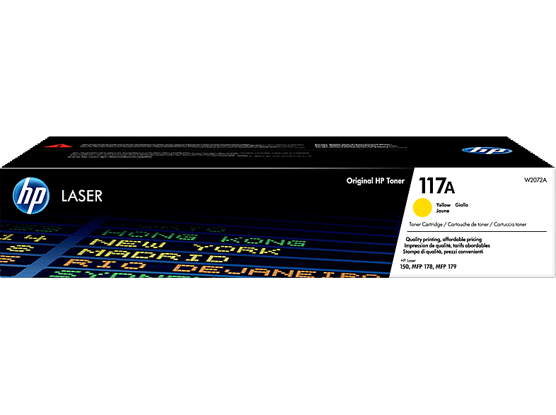 HP Toner 117a Geel