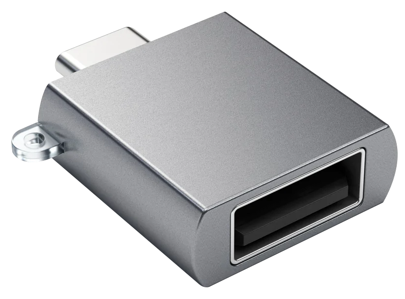 SATECHI USB Type-C - Type-A 3.0 adapter, asztroszürke (ST-TCUAM)