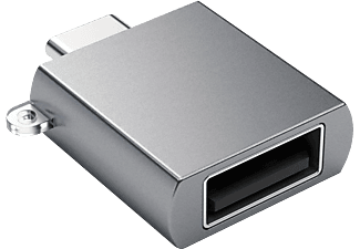SATECHI USB Type-C - USB Type-A 3.0 adapter, asztroszürke (ST-TCUAM)