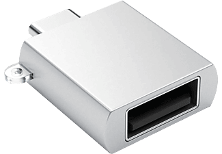 SATECHI USB Type-C - USB Type-A 3.0 adapter, ezüst (ST-TCUAS)