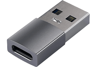 SATECHI Aluminum USB-A - Type-C adapter, asztroszürke (ST-TAUCM)