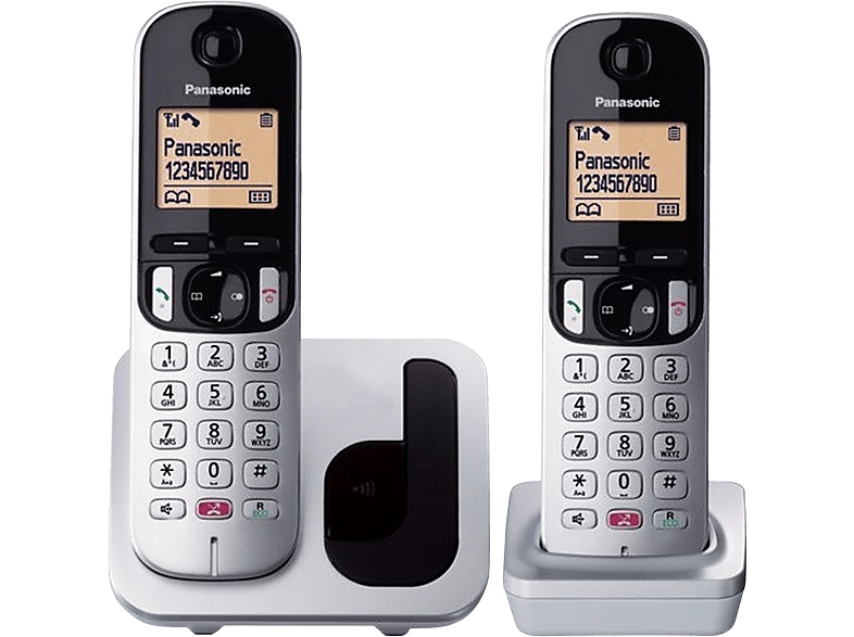 Teléfono inalámbrico dúo Panasonic KX-TGC312SPB Dect