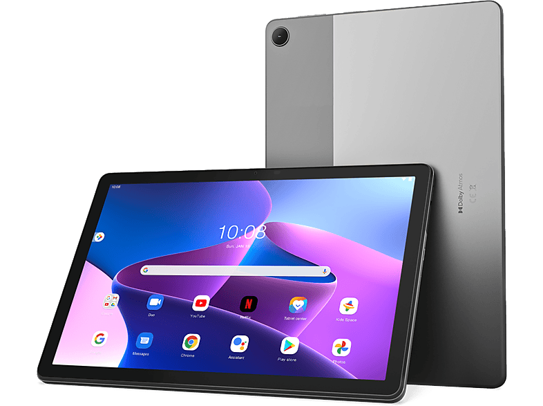 LENOVO Tab M10 (3. Generation), Tablet, 64 GB, 10,1 Zoll, Storm Gray (Dunkelgrau)