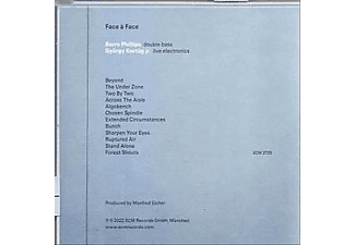 Barre Phillips, György Kurtág Jr. - Face A Face  - (CD)
