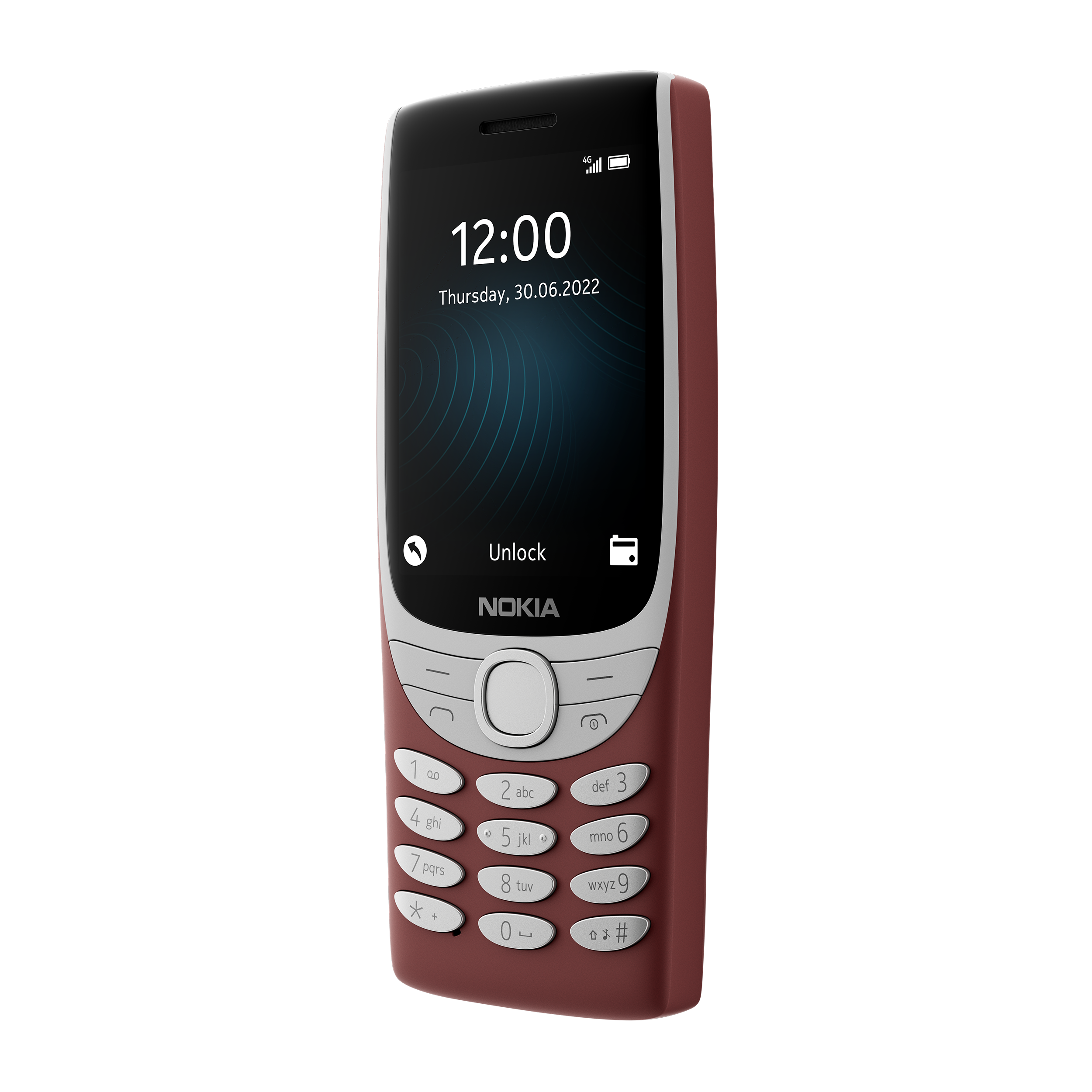 NOKIA 8210 Handy, Red