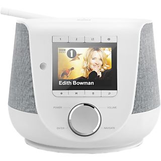 HAMA DIR3200SBT - Digitalradio (DAB, DAB+, FM, Internet radio, Blanc)