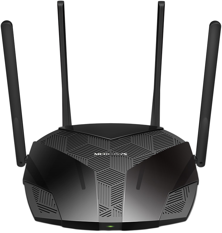 MERCUSYS AX3000 kétsávos Wi-Fi 6 Router, fekete (MR80X)