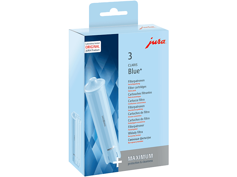 Jura 24231 Claris Blue+ 3er Set; Filterpatrone