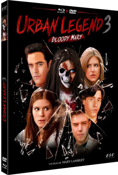 Pochette DVD, légende urbaine 3 Bloody Mary avec des acteurs.