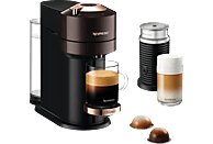 DELONGHI VertuoNext ENV120.BWAE + Aeroccino3 Nespresso Kapselmaschine Rich Brown