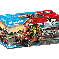 PLAYMOBIL 70835 Air Stuntshow mobiler Reparaturservice Spielset, Mehrfarbig