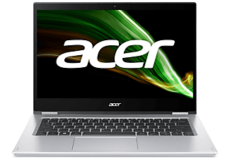 Convertible 2 en 1 - Acer SP114-31N, 14" Full HD, Intel® Celeron® N5100, 4GB RAM, 128GB eMMC, UHD Graphics, Windows 11 Home S