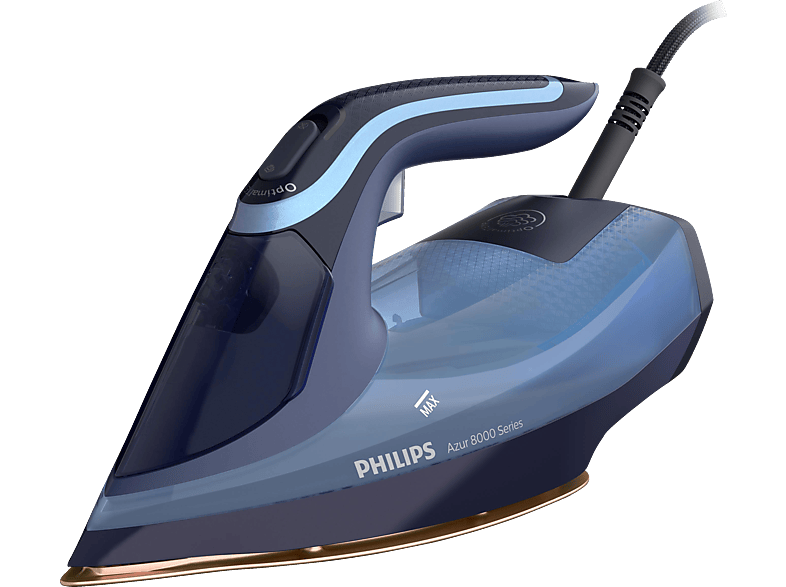 SteamGlide Elite) 300ml, PHILIPS DST8020/20 Dampfbügeleisen Azur Watt, OptimalTemp, 8000 (3000 Serie