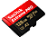 SANDISK Extreme PRO (UHS-I) - Carte mémoire Micro SDXC  (128 GB, 200 MB/s, Rouge/Noir)