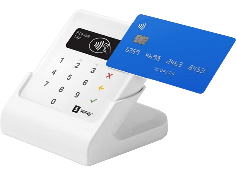 Datáfono - SumUp Air + Estación de carga, Bluetooth, Sin contacto